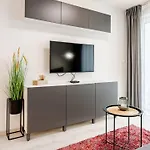 公寓 Skyflat Bratislava-new Near Airport Free Parking *